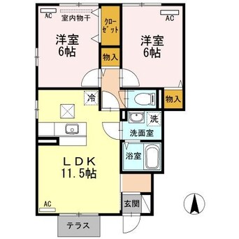 間取図 クラスターⅣ