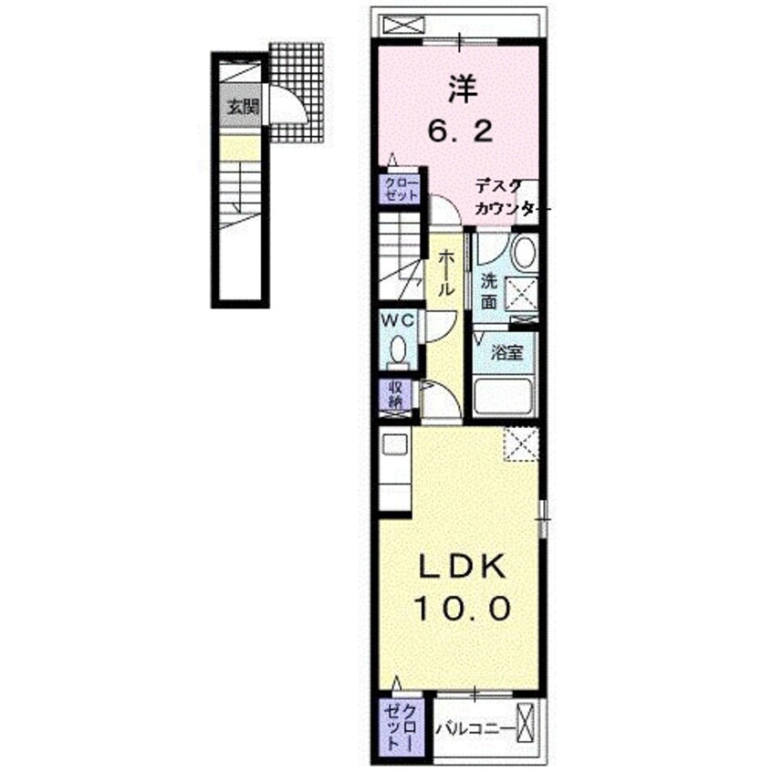 間取図 グランツＡ