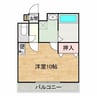 ジュネルM&Y 1Rの間取り