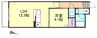 山陽本線（中国）/笠岡駅 徒歩74分 3階 築10年 1LDKの間取り