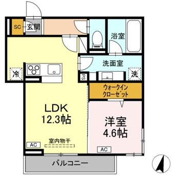 間取図 D-residence霞町3丁目