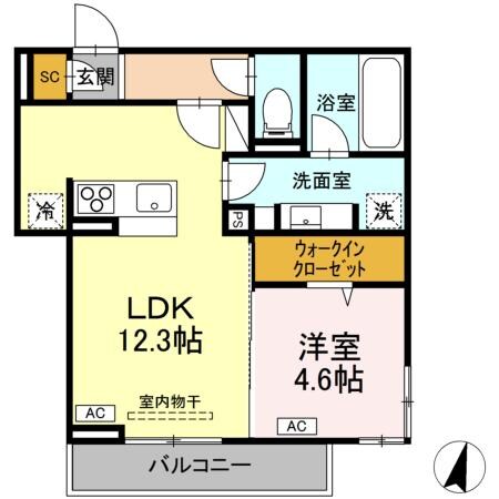 間取り図 D-residence霞町3丁目