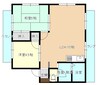 オリーブ関本A棟 2LDKの間取り