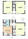 桑田住宅 3DKの間取り