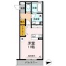 ハピネス２ 1Rの間取り
