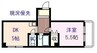 ノーブルマンション 1DKの間取り