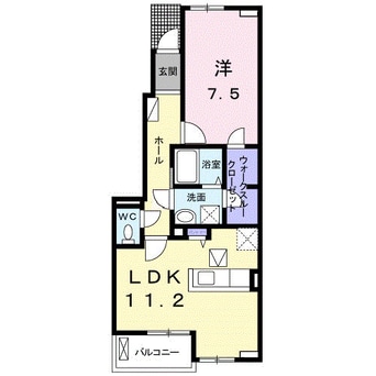 間取図 ストレリチア・アルバＡ