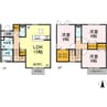 東深津　戸建 3LDKの間取り