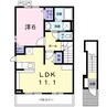 セロリー 1LDKの間取り
