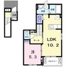 ローズ　グランツ 1LDKの間取り