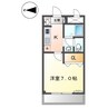 グランシャリオ 1Kの間取り