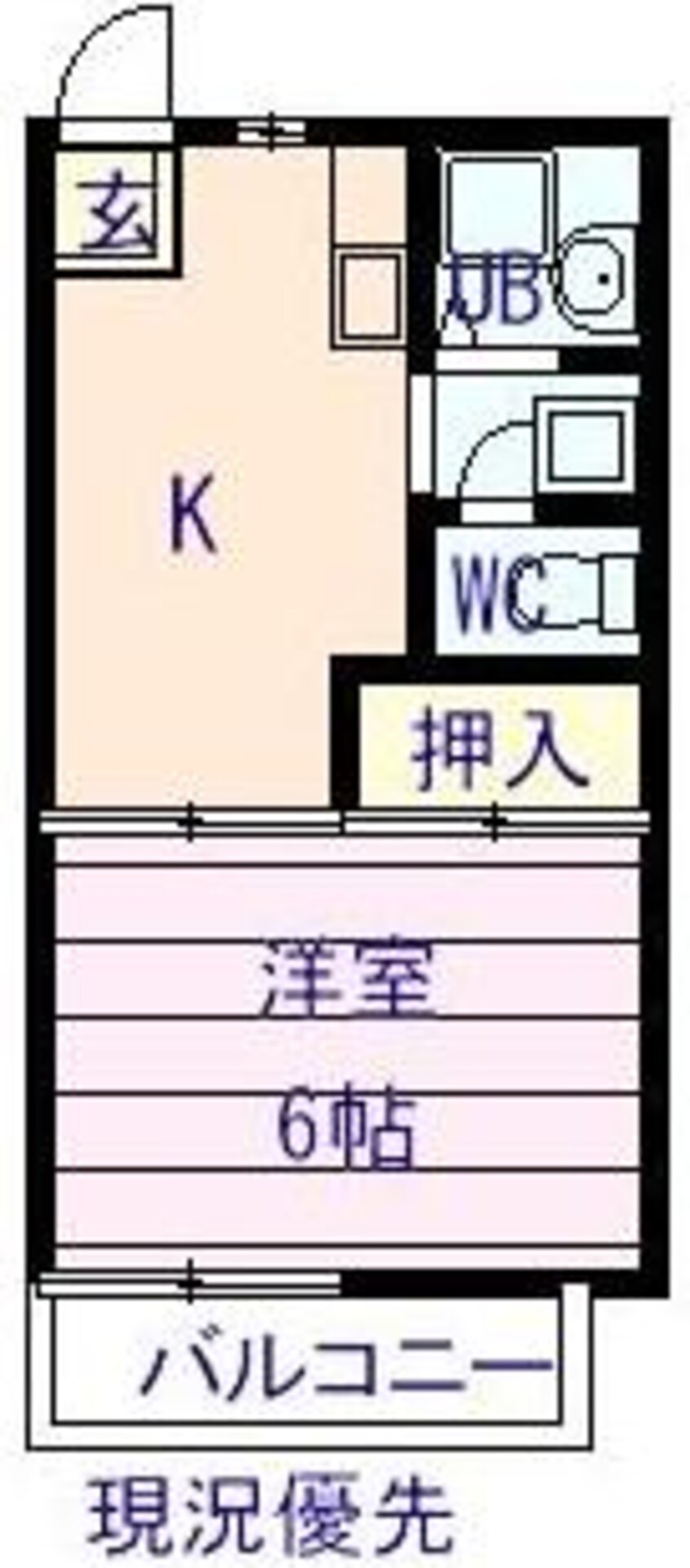 間取図 ファミールすみれ