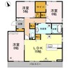 カーサ・ソレアード 3LDKの間取り