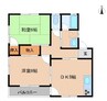 コーポラス関本 2DKの間取り