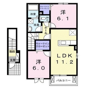 間取図 シンシア・Ⅰ