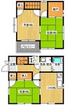 山陽本線（中国）/東福山駅 徒歩21分 1-2階 築27年 3DK+Sの間取り