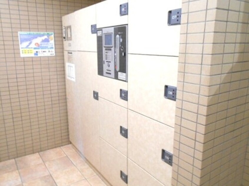 宅配ボックス　※2022年2月撮影 サーパスシティ天満町二番館