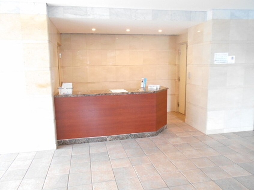 受付　※2022年2月撮影 サーパスシティ天満町二番館