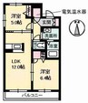 タムタムグラン 2LDKの間取り