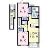 ベル・アルバＡ 2LDKの間取り