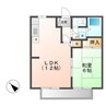 ビーライン蔵王 1LDKの間取り