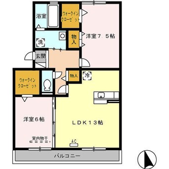 間取図 セジュール箕島