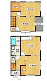 グローリア 3DK+Sの間取り