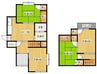 東海住宅 4DKの間取り
