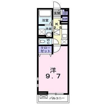 間取図 アケボノシティー