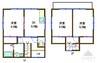 能島住宅 3DKの間取り