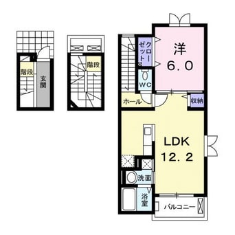 間取図 パストーソ　Ⅱ