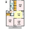 サンコート橋塚 3DKの間取り