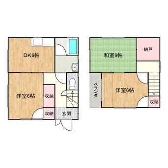 間取図 培遠住宅Ⅱ