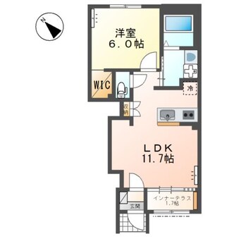 間取図 フレール　達