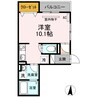 Ｄ-ｒｏｏｍ船町 1Rの間取り