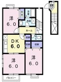 フォンテーヌＡの間取図