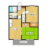 プチメゾン野田 2DKの間取り