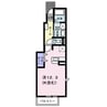ハートフル 1Rの間取り