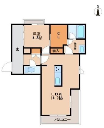 間取図 SHAMAISONさくら