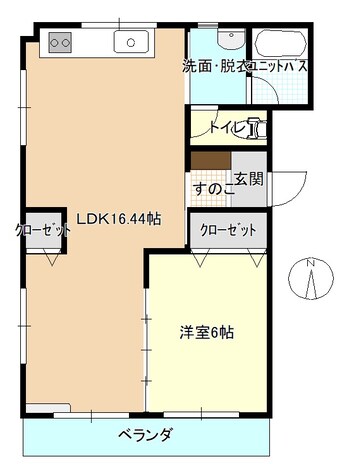 間取図 タキミヤマンション