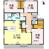 クリスタルガーデンⅤ 3LDKの間取り