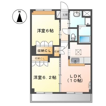 間取図 プリマ・クラッセ