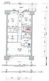 ポレスター緑町公園 3LDKの間取り