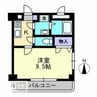 AT.LIFE大門 1Kの間取り