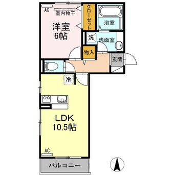 間取図 アメニタ