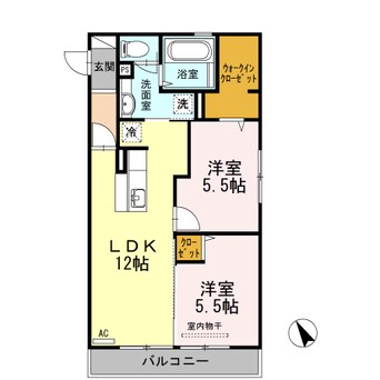 間取図 グランアーク
