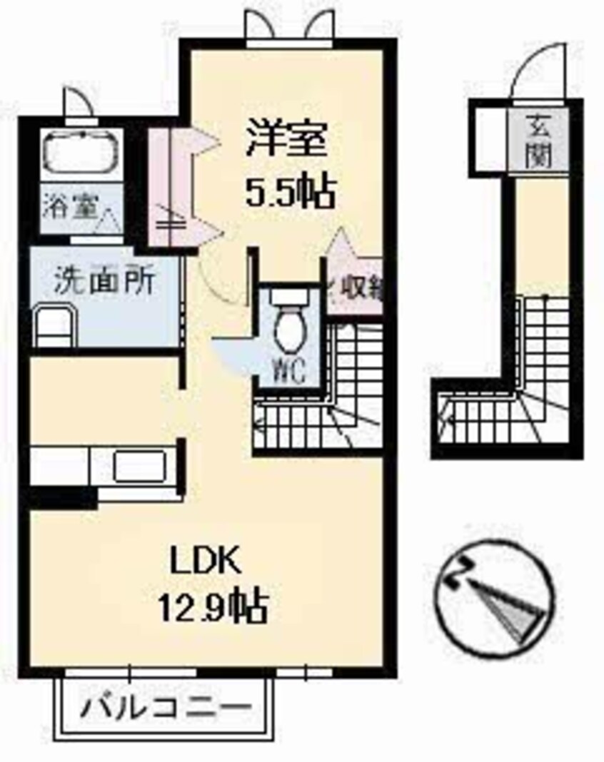 間取図 TIME&STYLE EAST