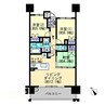 ソシオ入船 3LDKの間取り