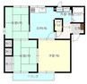 スワン 3DKの間取り