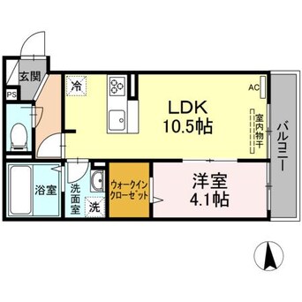 間取図 フレッチェ・ボスコ　Ⅵ
